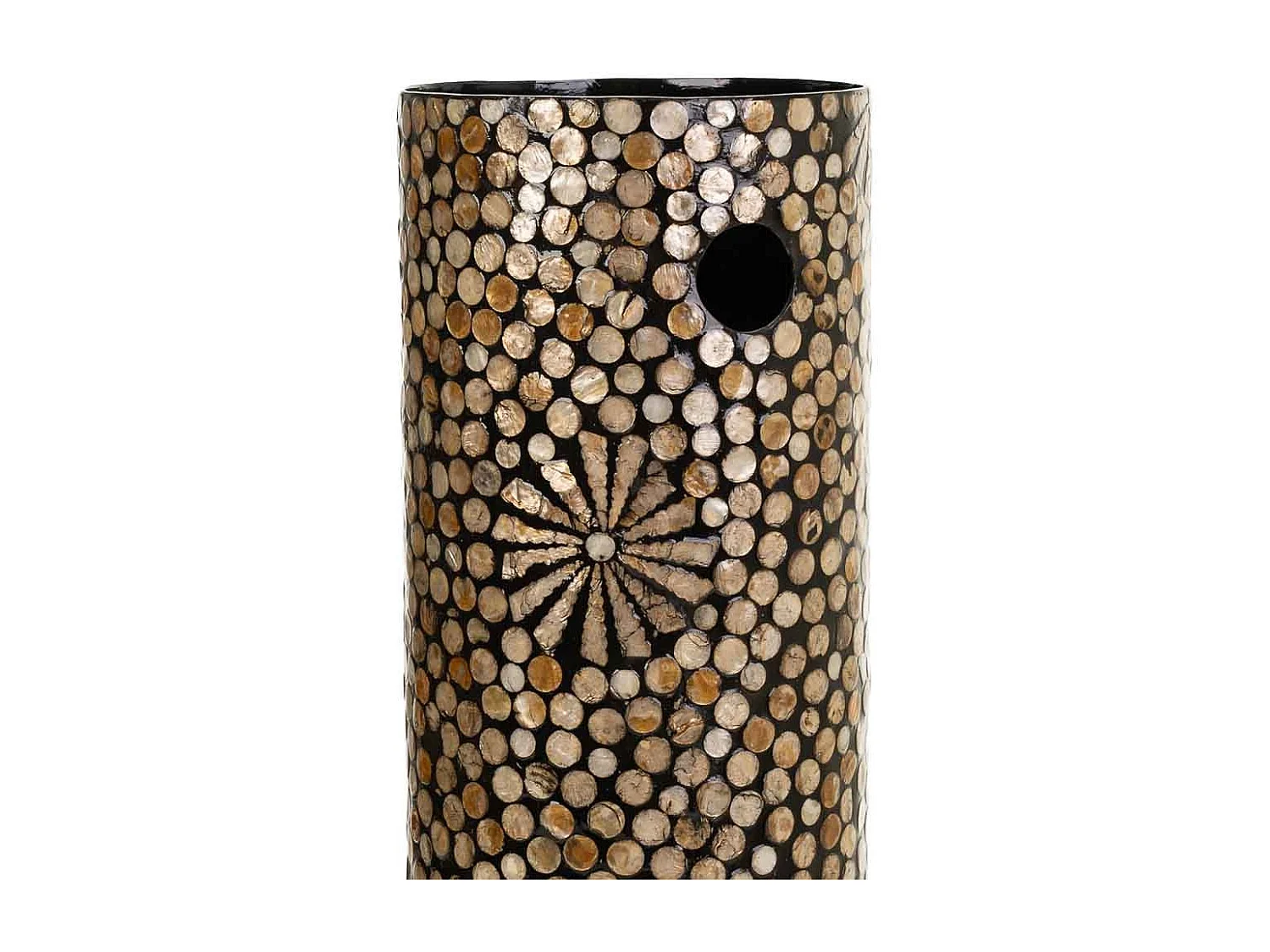 Porte-parapluie en nacre D20x57h cm