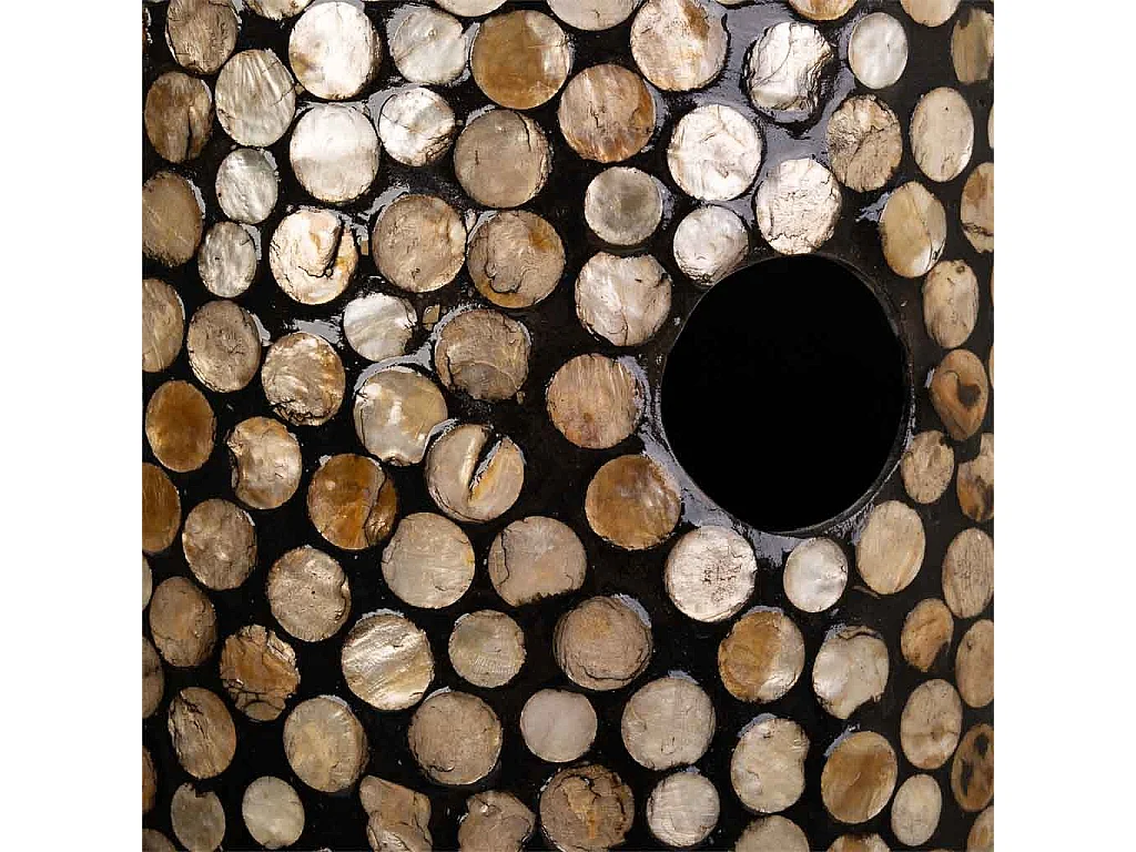 Porte-parapluie en nacre D20x57h cm