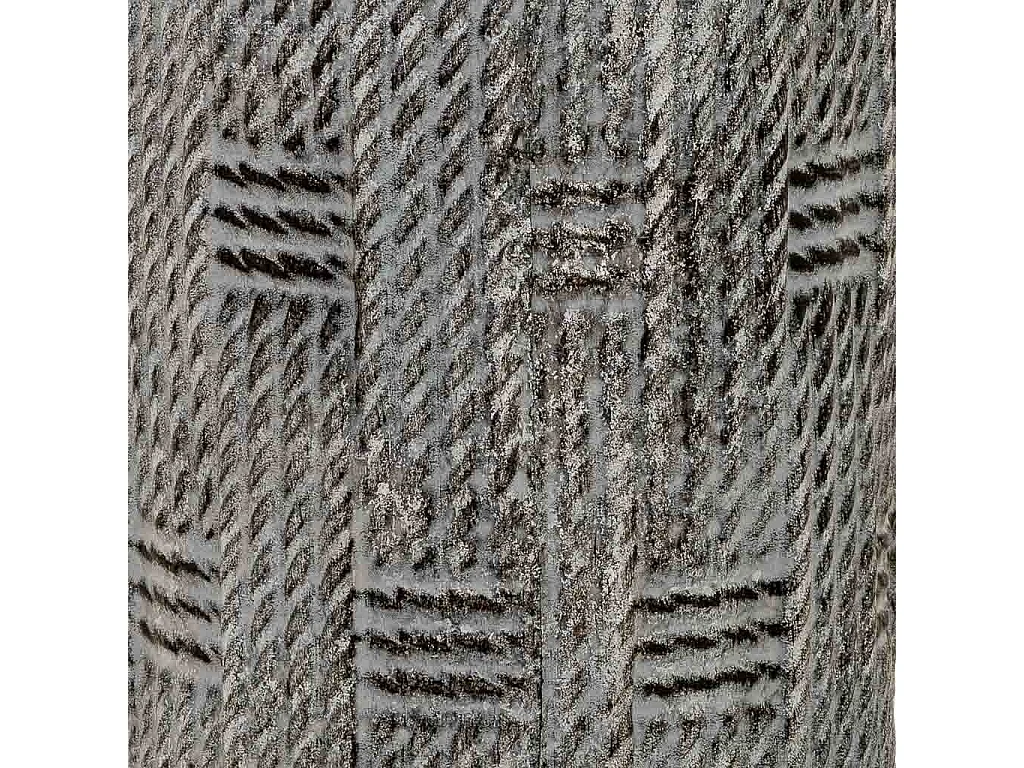 Paragüero de metal negro 20x20x55h cm