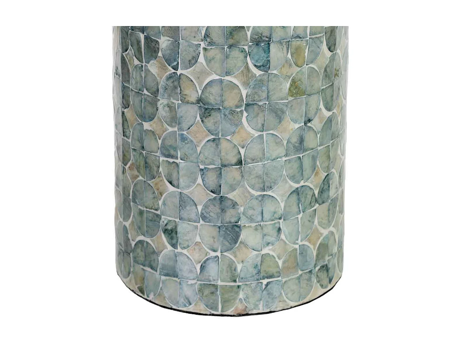 Porte-parapluie en nacre D20x57h cm