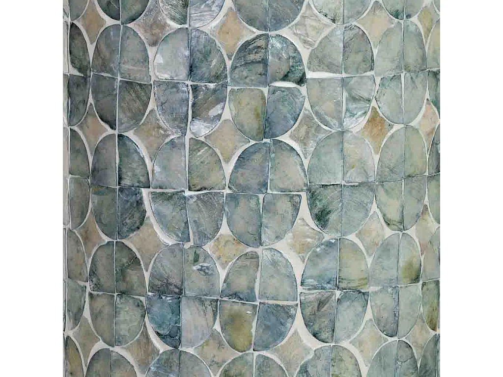 Porte-parapluie en nacre D20x57h cm