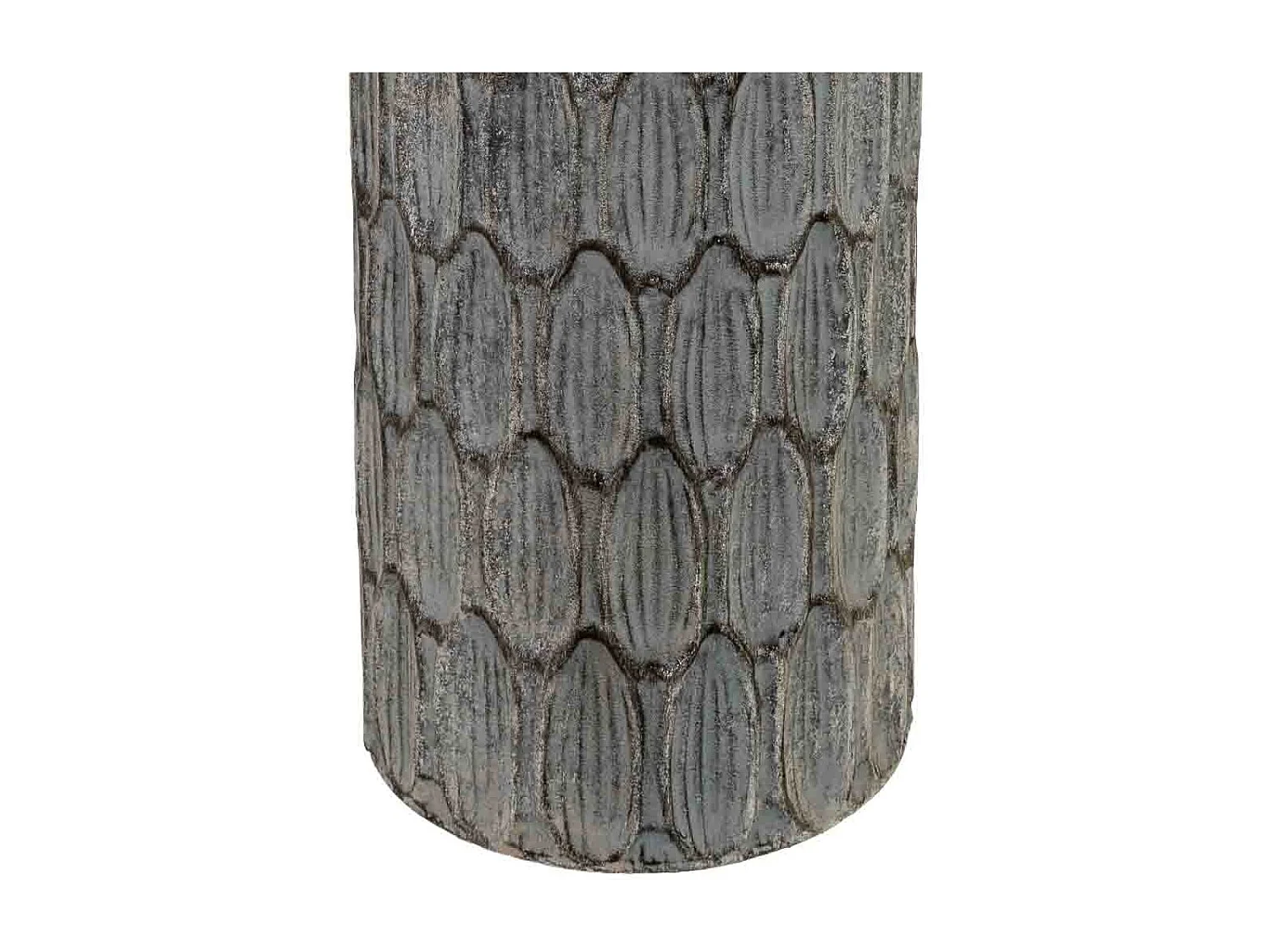 Porte-parapluie en métal noir 20 x 20 x 55 cm (hauteur)