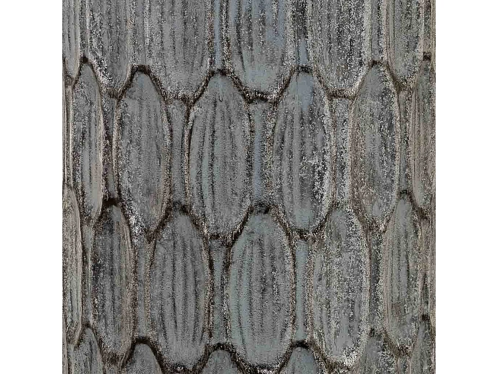 Porte-parapluie en métal noir 20 x 20 x 55 cm (hauteur)