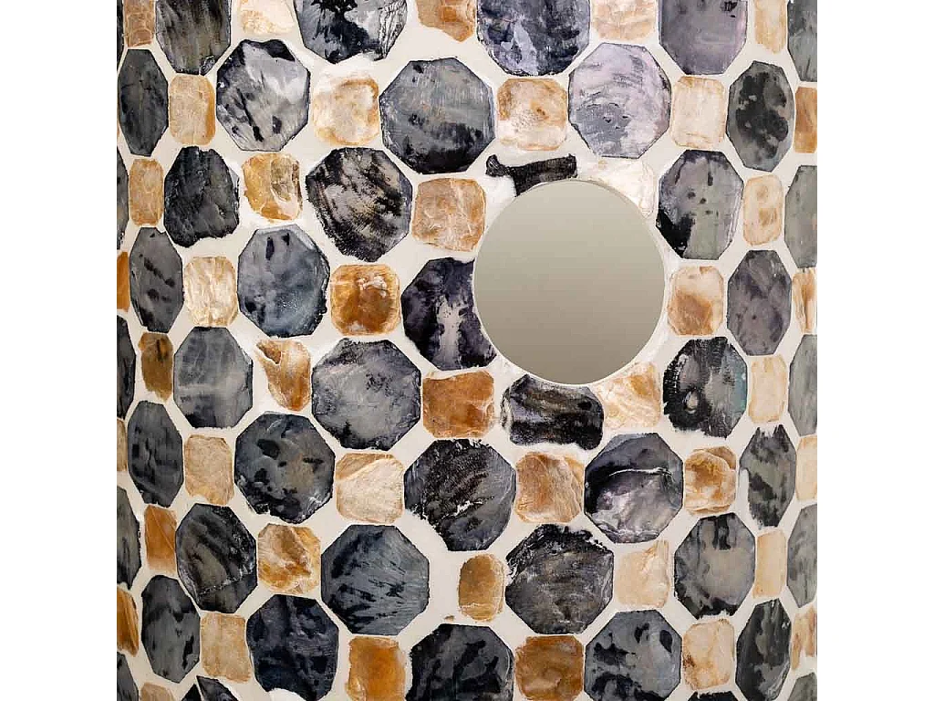 Porte-parapluie en nacre D20x57h cm