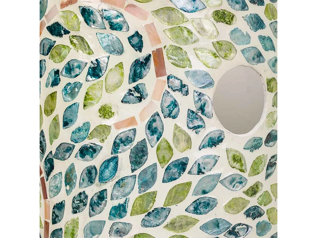 Porte-parapluie en nacre D20x57h cm