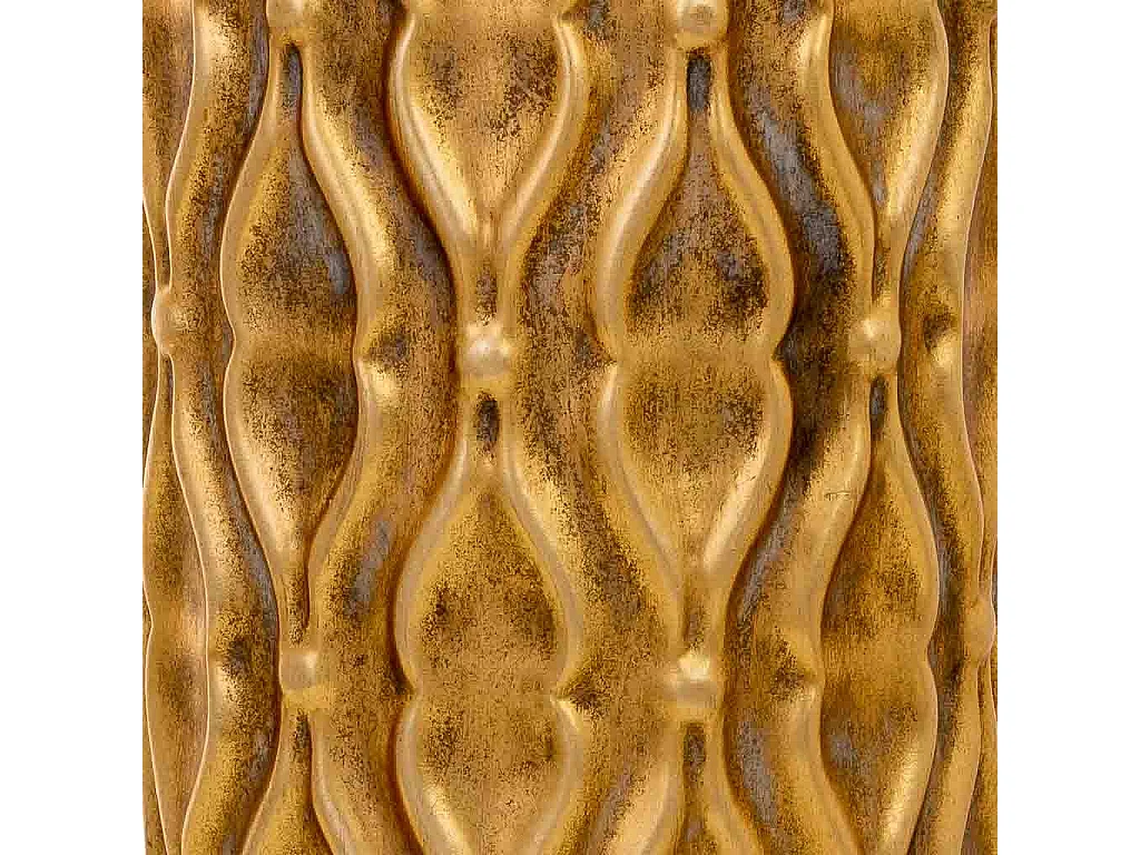 Porte-parapluie en métal doré 20 x 20 x 55 cm (hauteur)