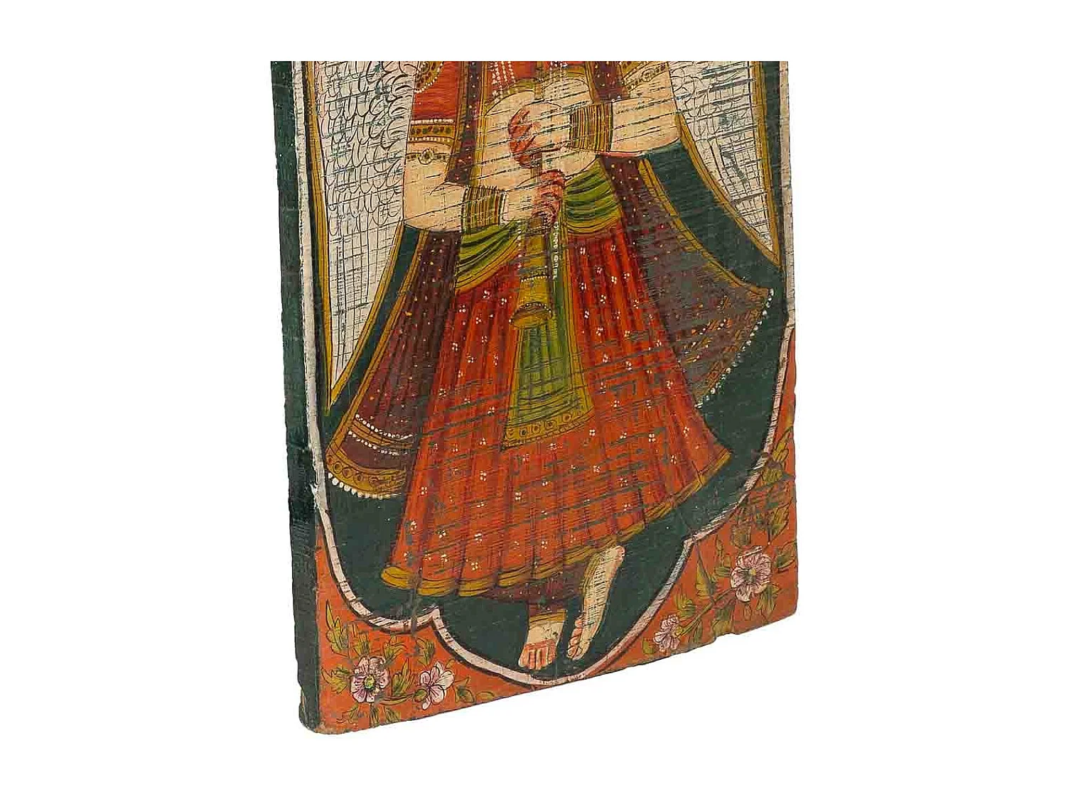 Panneau décoratif en bois multicolore, 56x3x174h cm