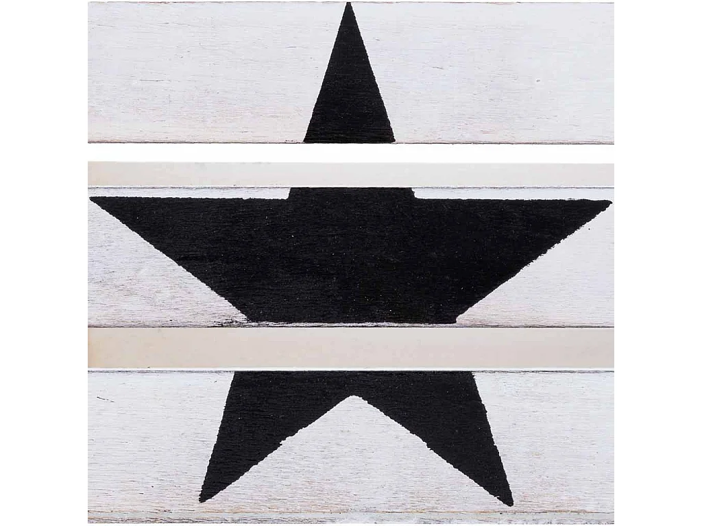 Cajon de madera blanco 18x12x10h cm