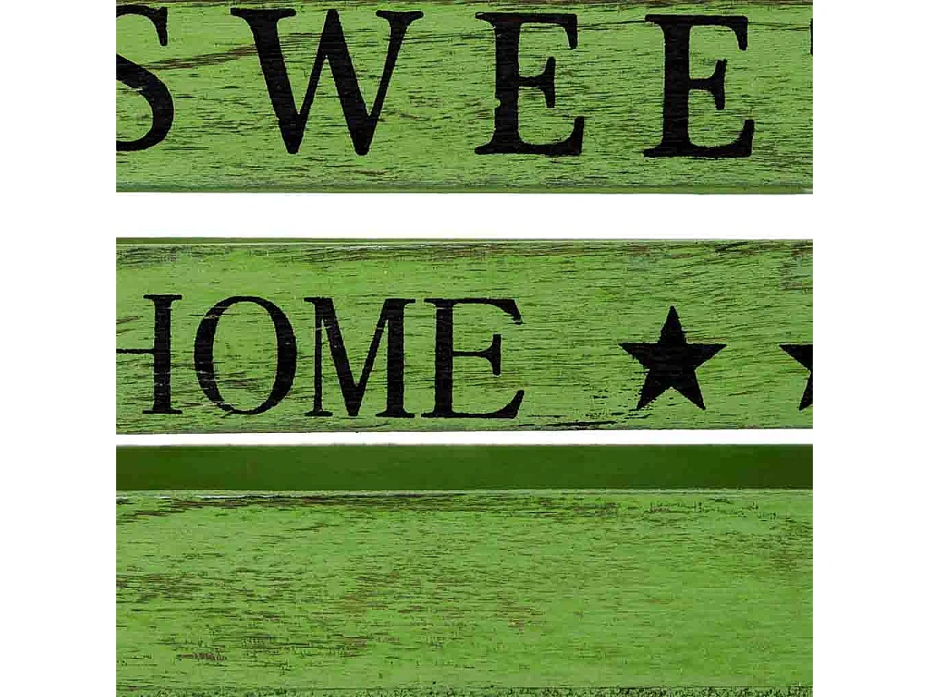 Tiroir en bois vert 18 x 12 x 10 cm hauteur