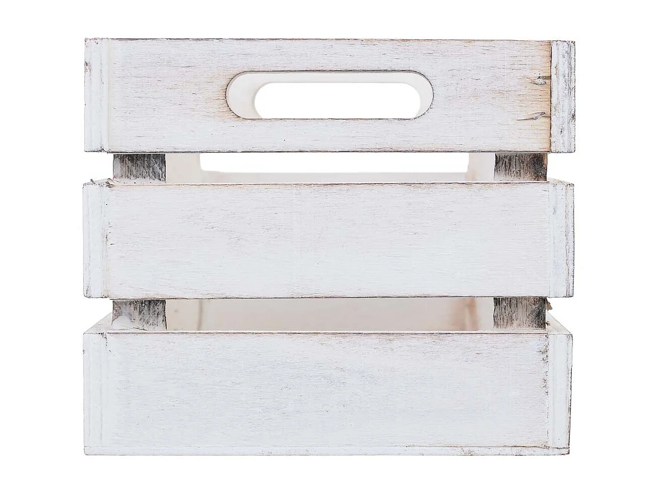 Tiroir en bois blanc 18 x 12 x 10 cm hauteur