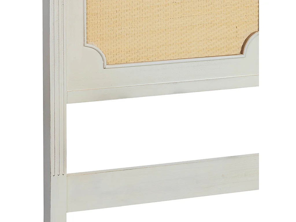 Tête de lit à lattes en bois, 150x5x130 cm