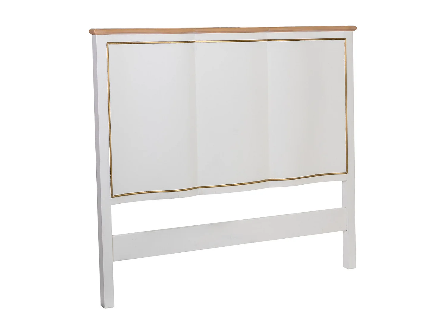 Tête de lit en bois 150x6x130 cm