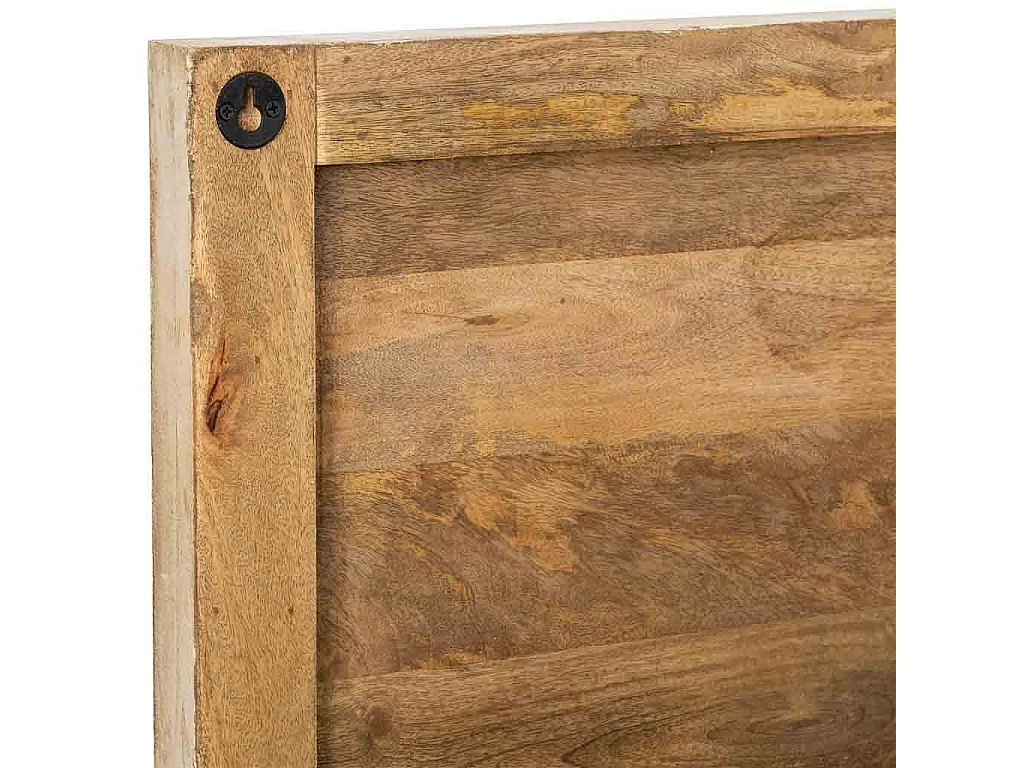 Tête de lit en bois faite à la main 160 x 3 x 120 cm