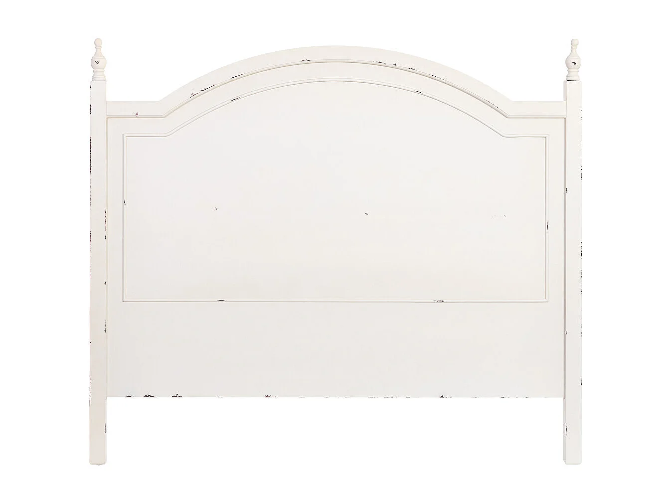 Tête de lit en bois blanc, 150x5x130 cm