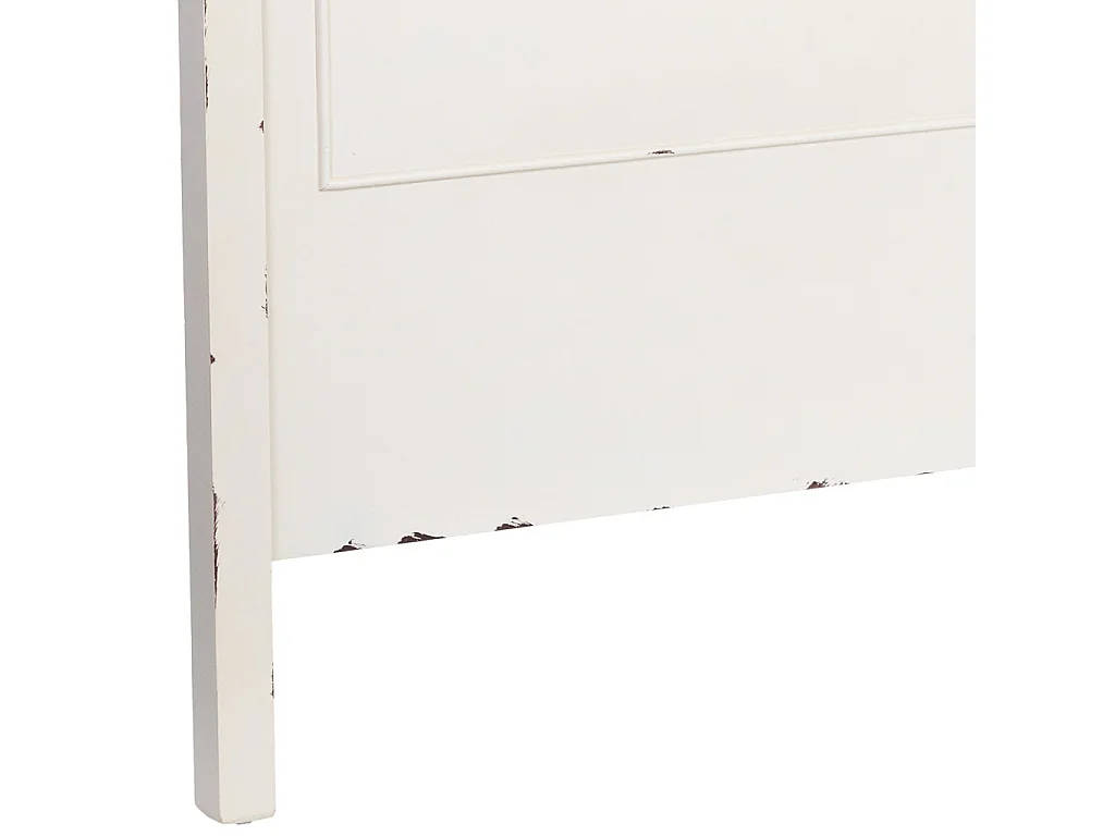 Tête de lit en bois blanc, 150x5x130 cm
