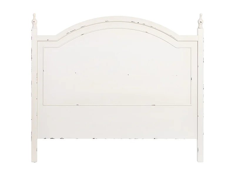 Tête de lit en bois blanc, 150x5x130 cm