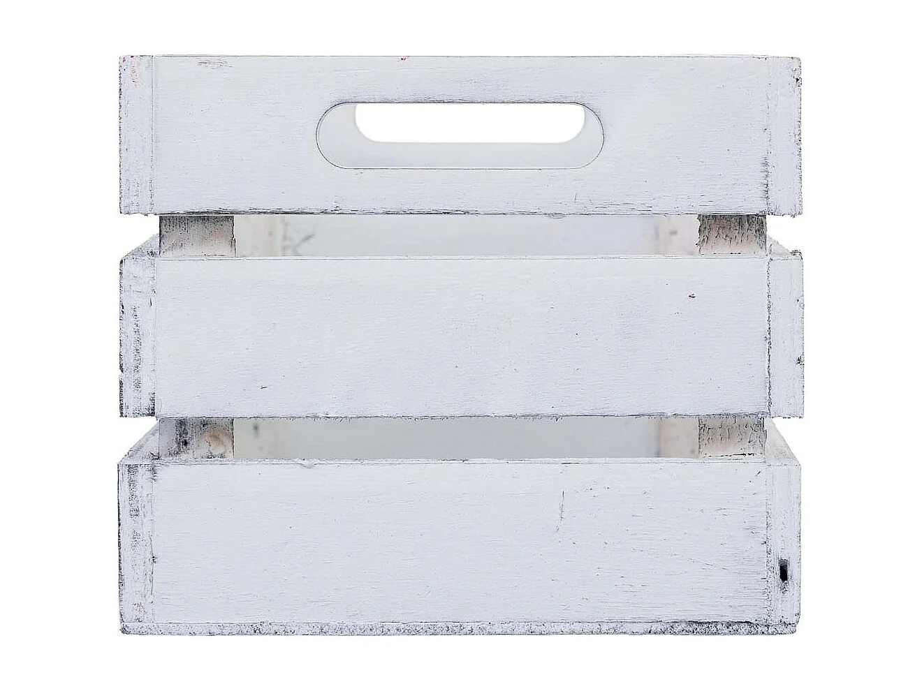 Tiroir en bois blanc 18 x 12 x 10 cm hauteur