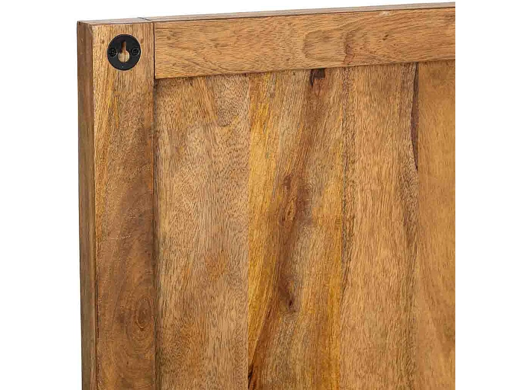 Tête de lit en bois faite à la main 160 x 3 x 120 cm