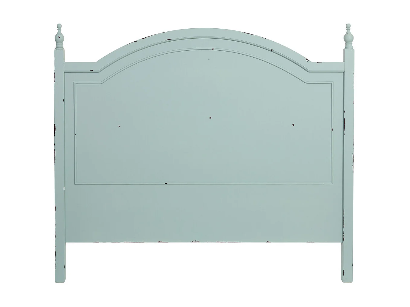 Cabezal de cama de madera verde150x5x130h cm