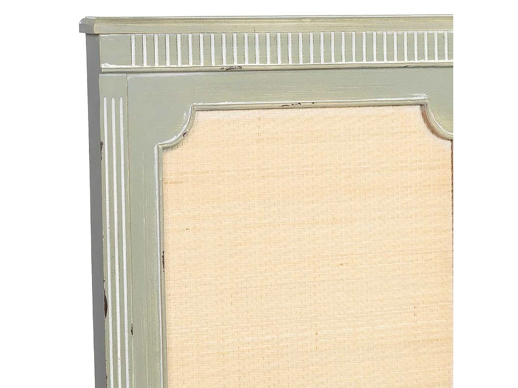 Tête de lit à lattes en bois, 150x5x130 cm