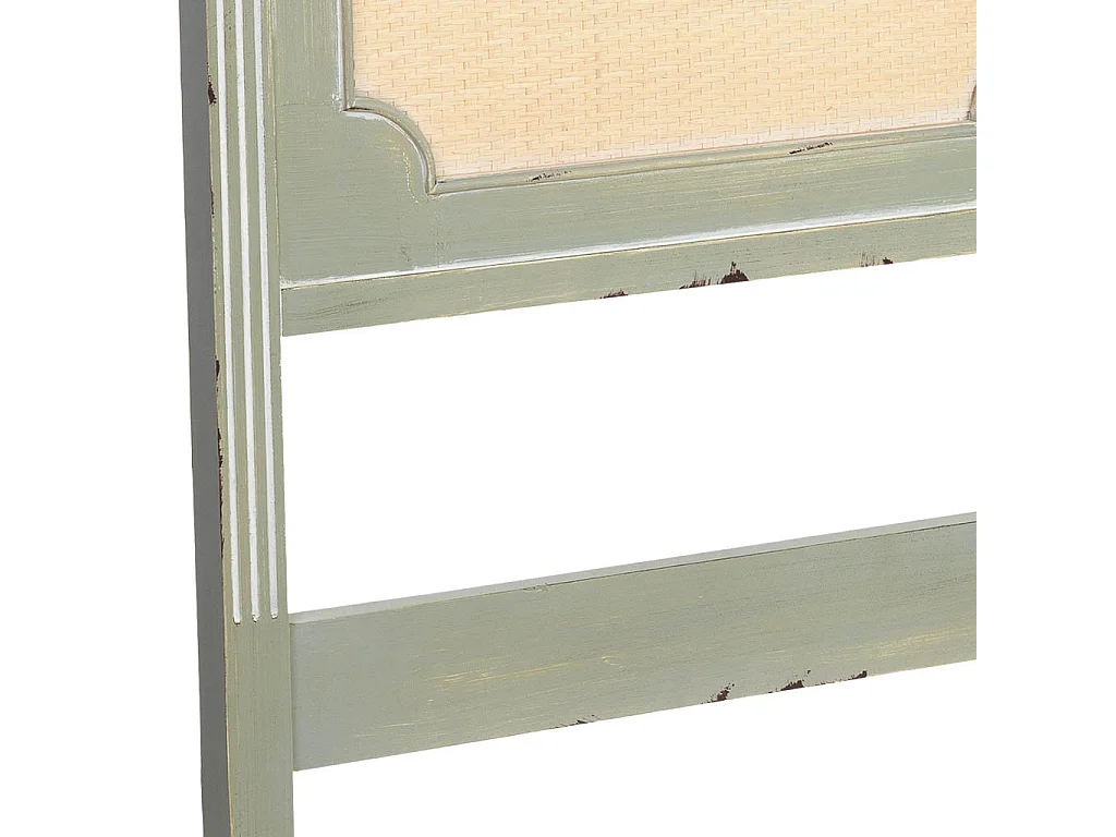 Tête de lit à lattes en bois, 150x5x130 cm