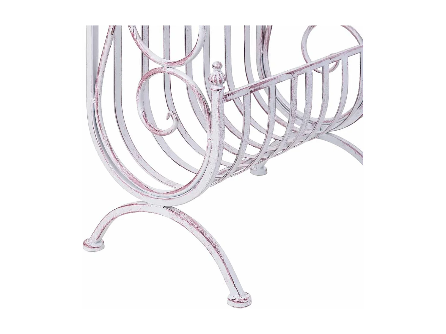 Table d'appoint blanche, 60x36x70h cm