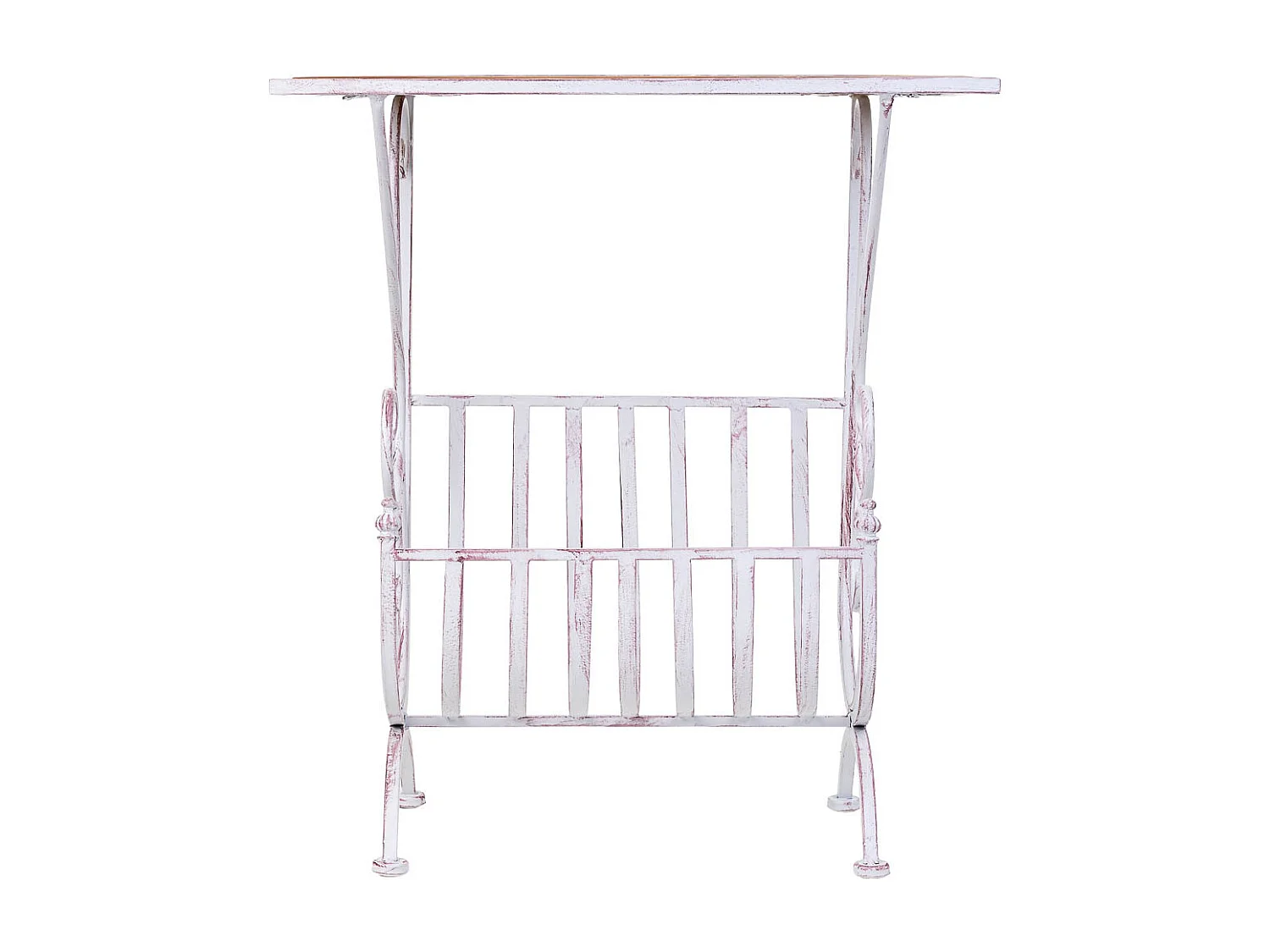Mesa de apoio branca, 60x36x70 cm