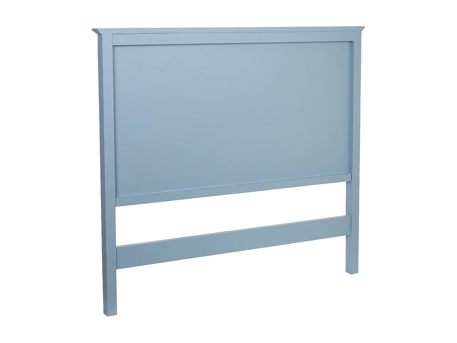 Tête de lit en bois bleu 150x7x130 cm