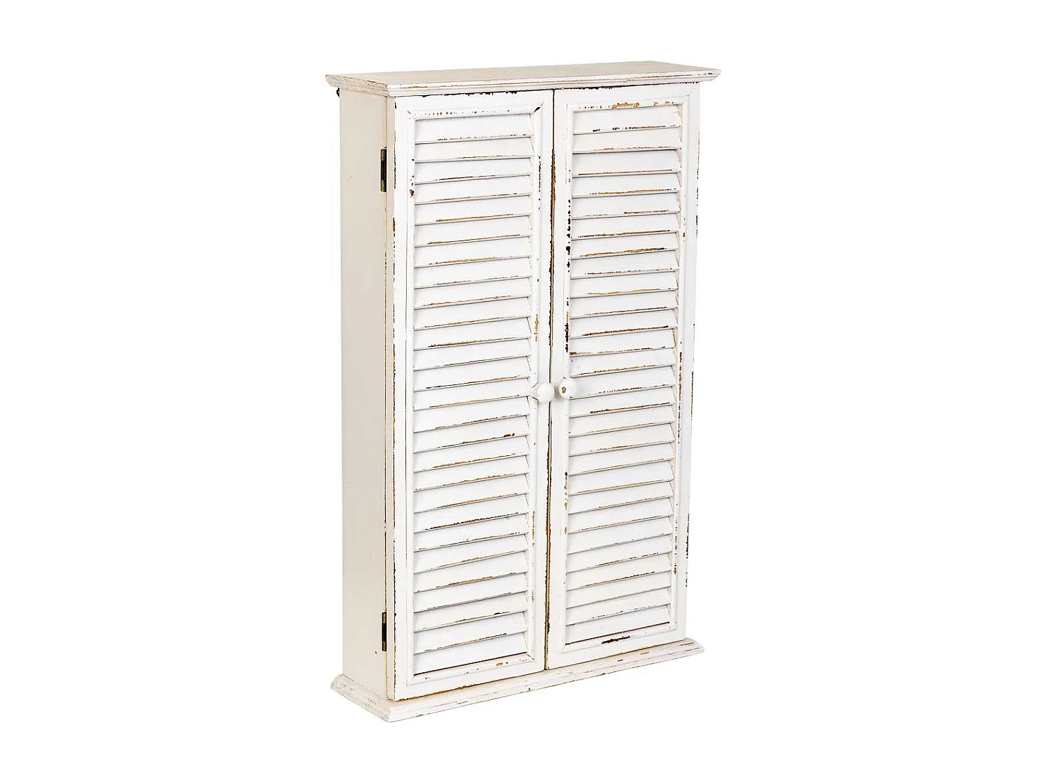 Armario de madera beige de 2 puertas 50x15x79h cm
