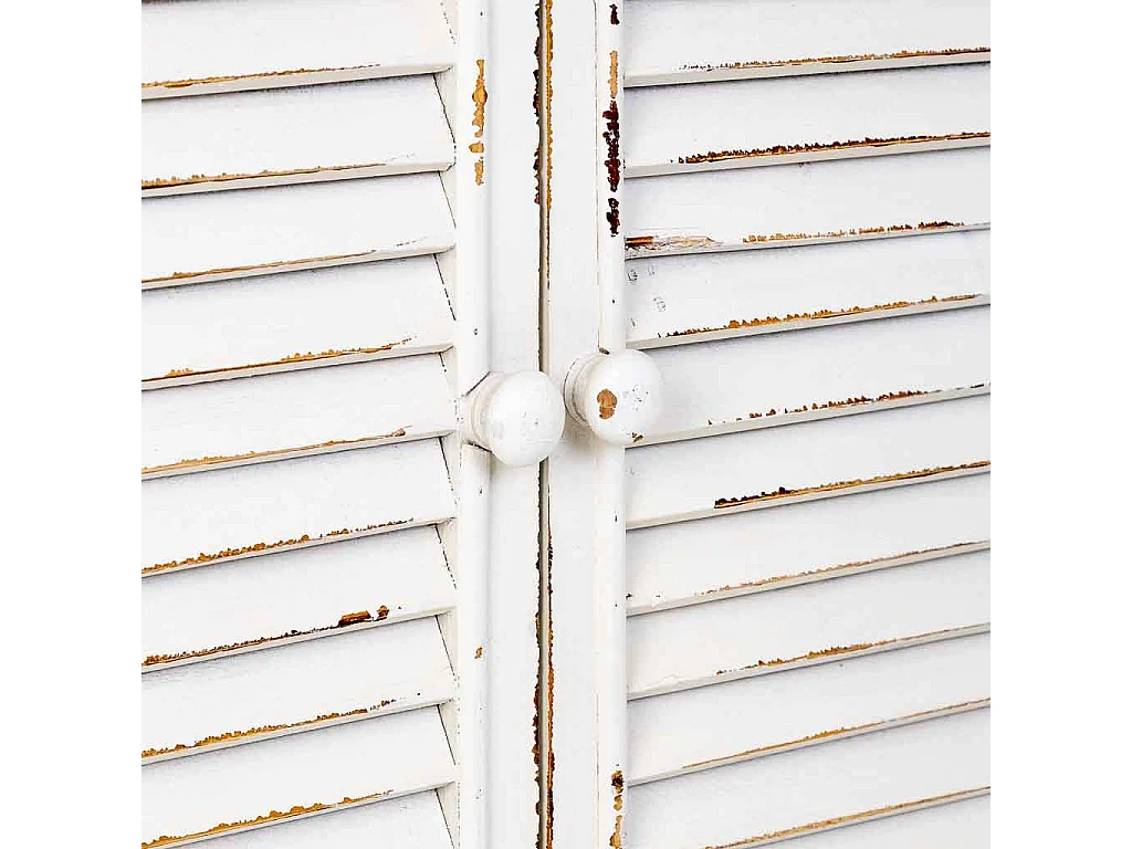 Armario de madera beige de 2 puertas 50x15x79h cm