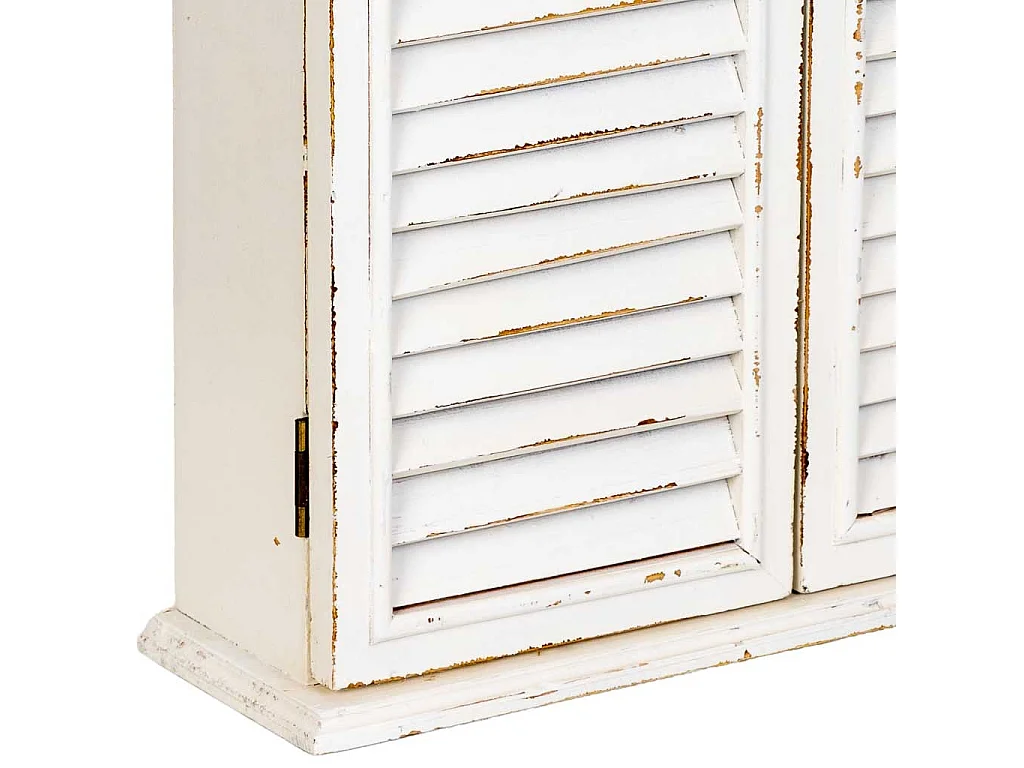 Armario de madera beige de 2 puertas 50x15x79h cm