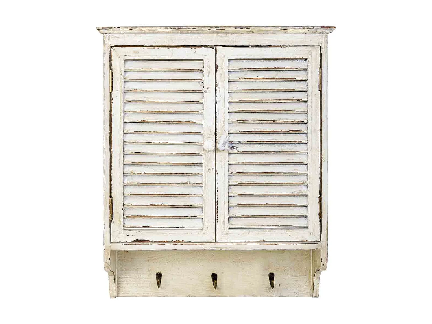 Armario de madera beige 54x17x67h cm