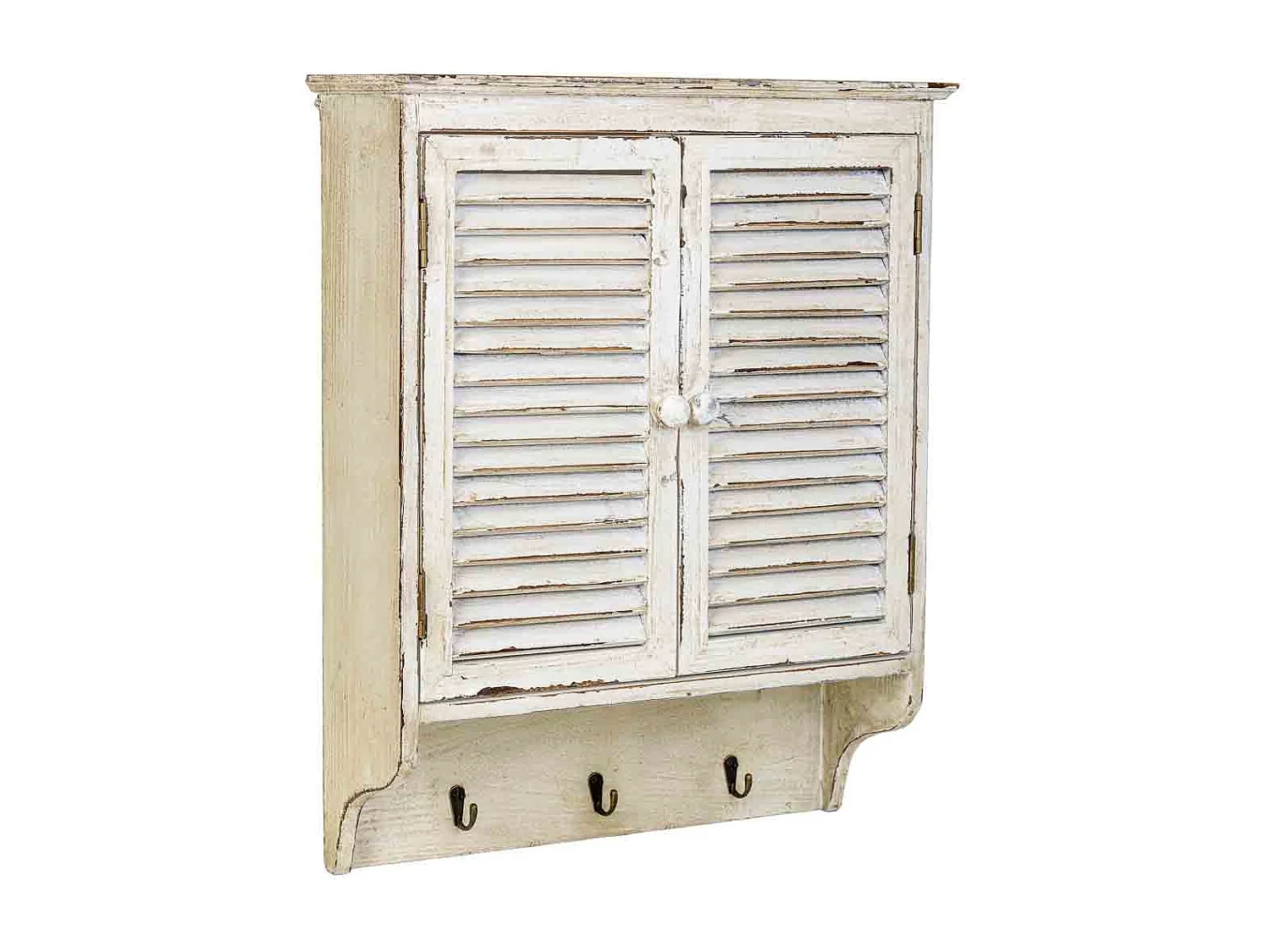 Armario de madera beige 54x17x67h cm