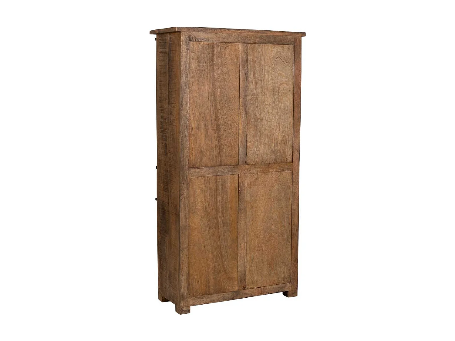 Armário madeira marrom 100x42x190h cm