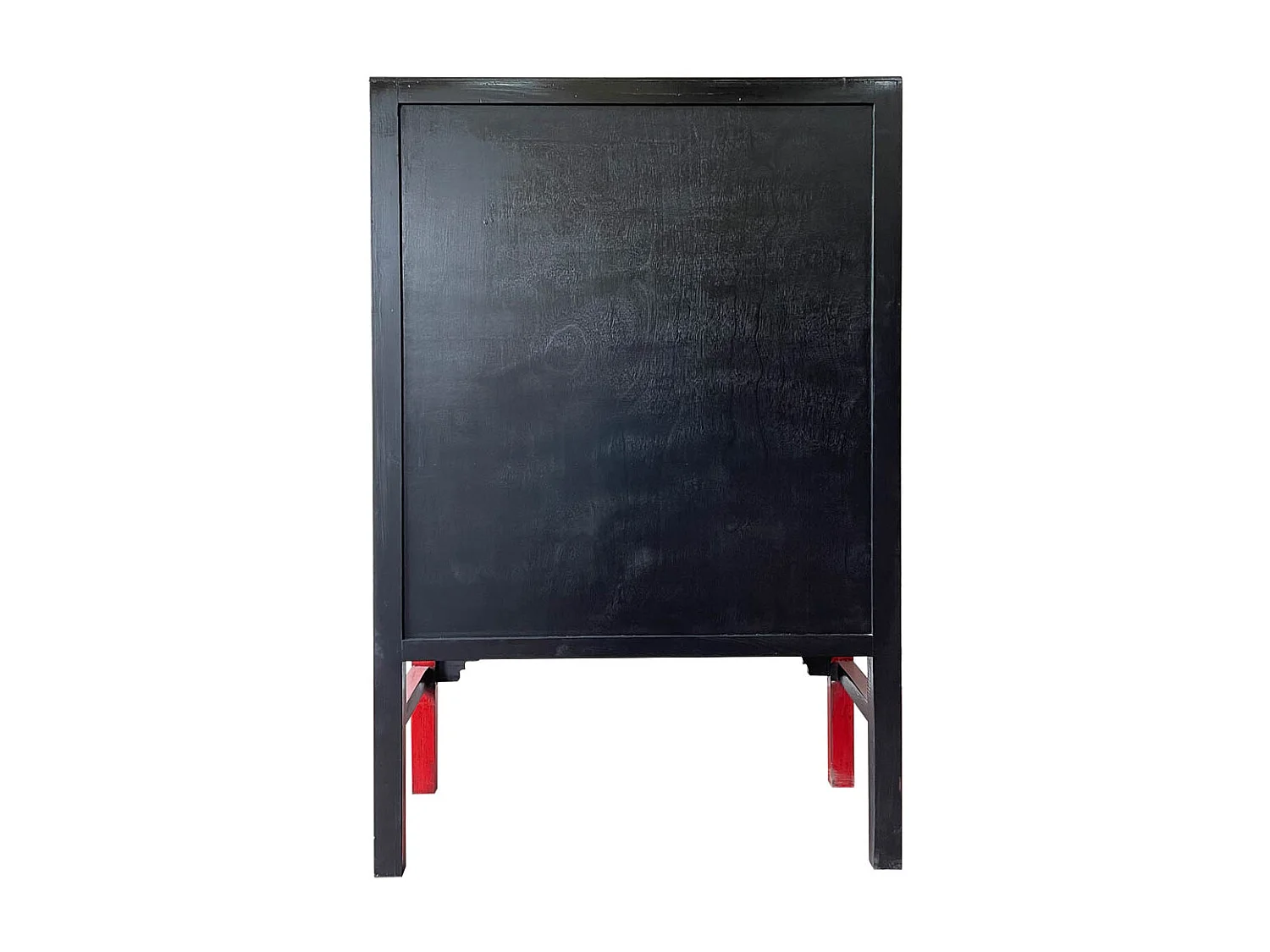 Armoire en bois rouge, 100x40x150 cm