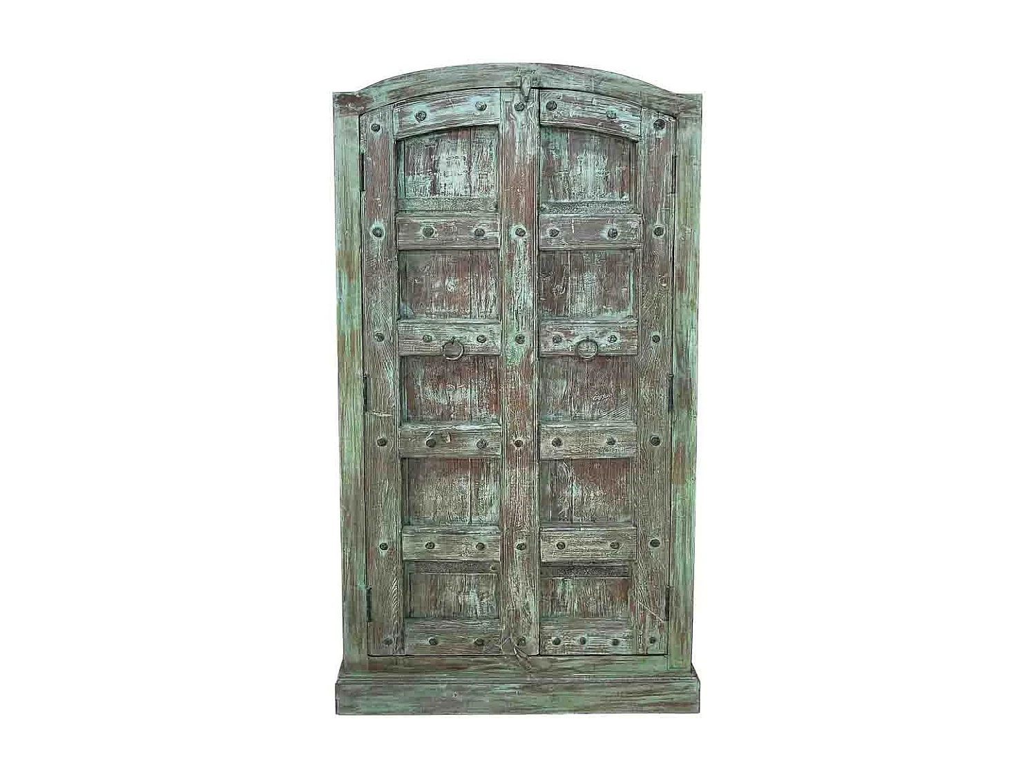 Armoire en bois faite à la main 90-100 x 37 x 170-195 cm (hauteur)