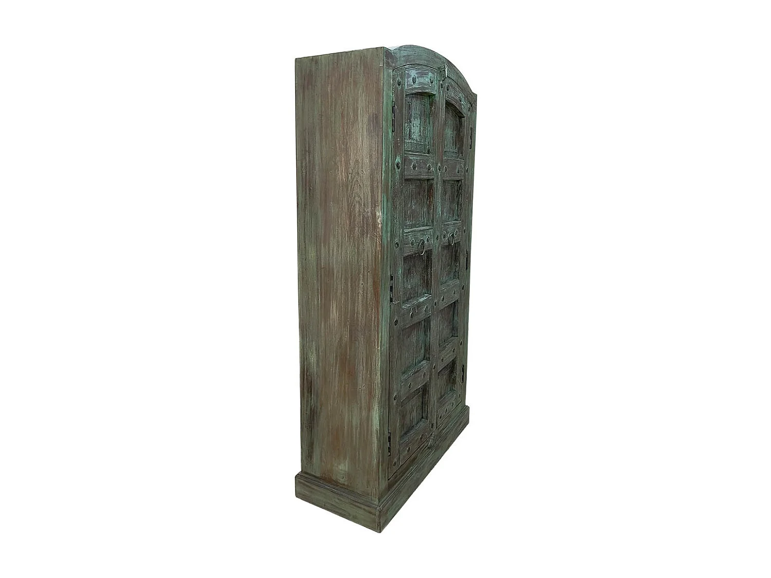 Armoire en bois faite à la main 90-100 x 37 x 170-195 cm (hauteur)