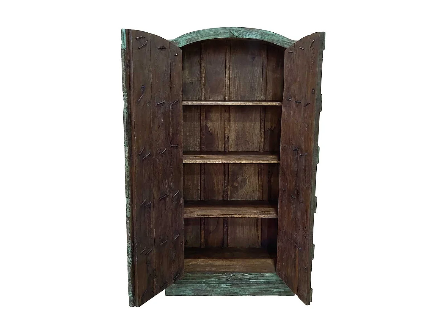 Armoire en bois faite à la main 90-100 x 37 x 170-195 cm (hauteur)