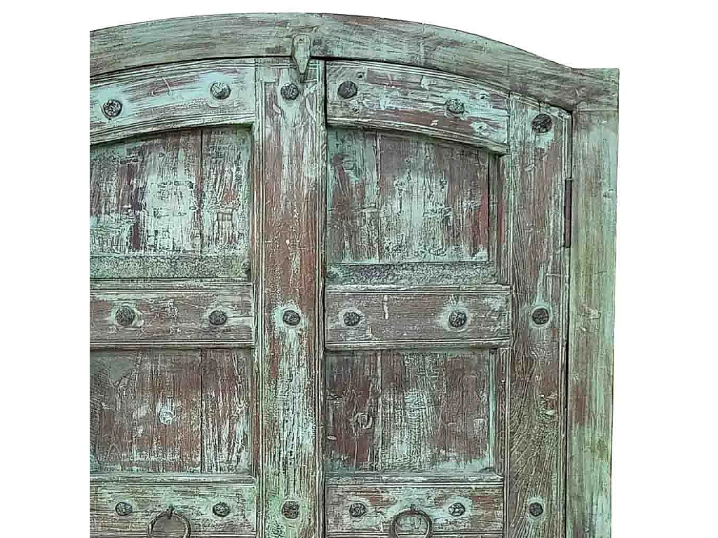 Armoire en bois faite à la main 90-100 x 37 x 170-195 cm (hauteur)
