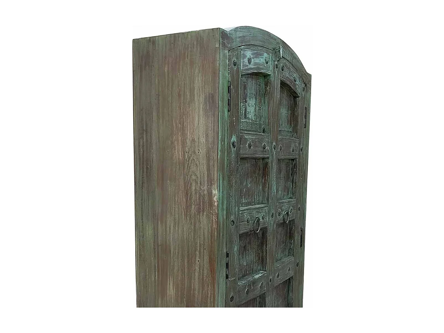 Armoire en bois faite à la main 90-100 x 37 x 170-195 cm (hauteur)