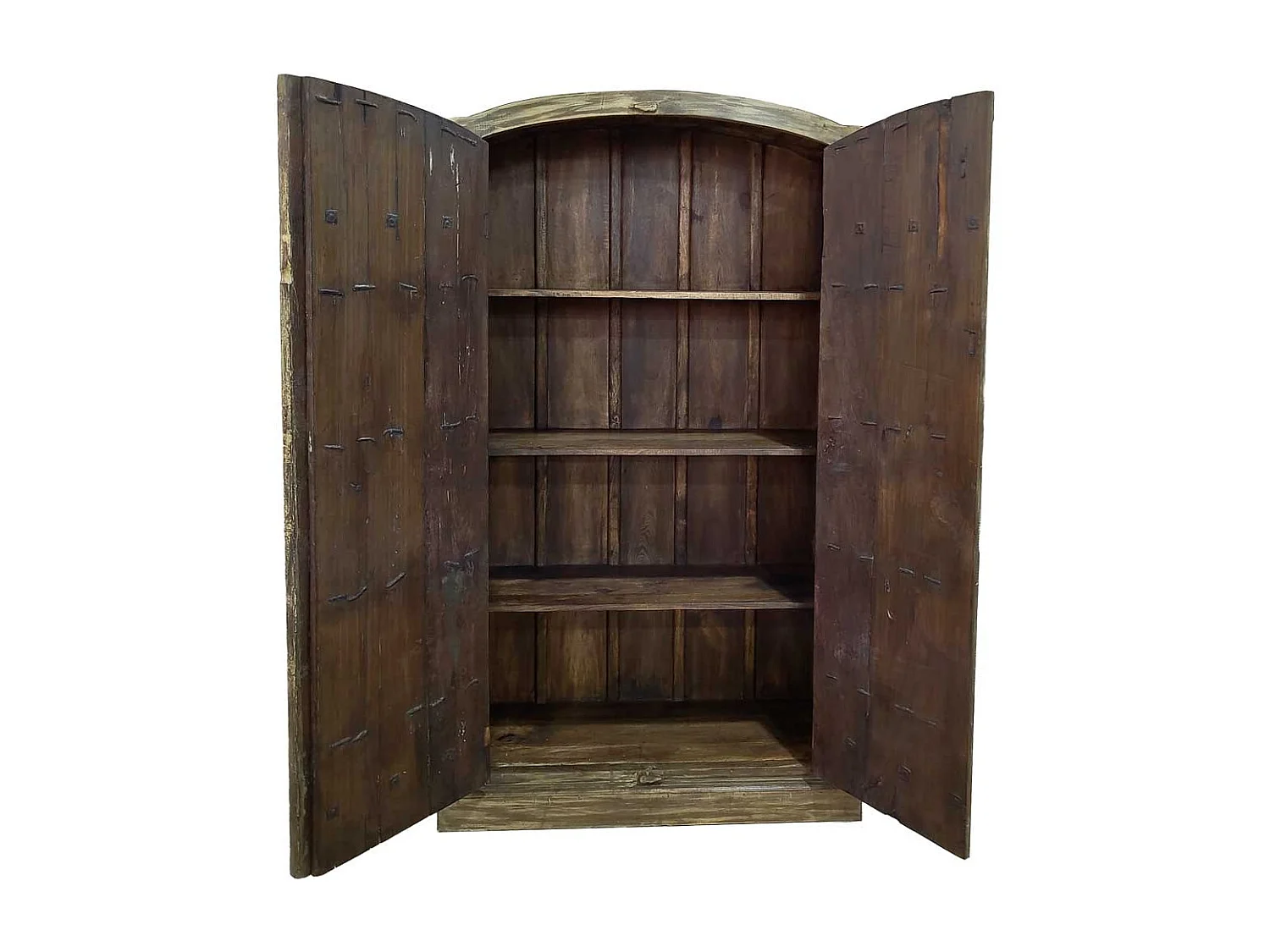 Armoire en bois faite à la main 90-100 x 37 x 170-195 cm (hauteur)