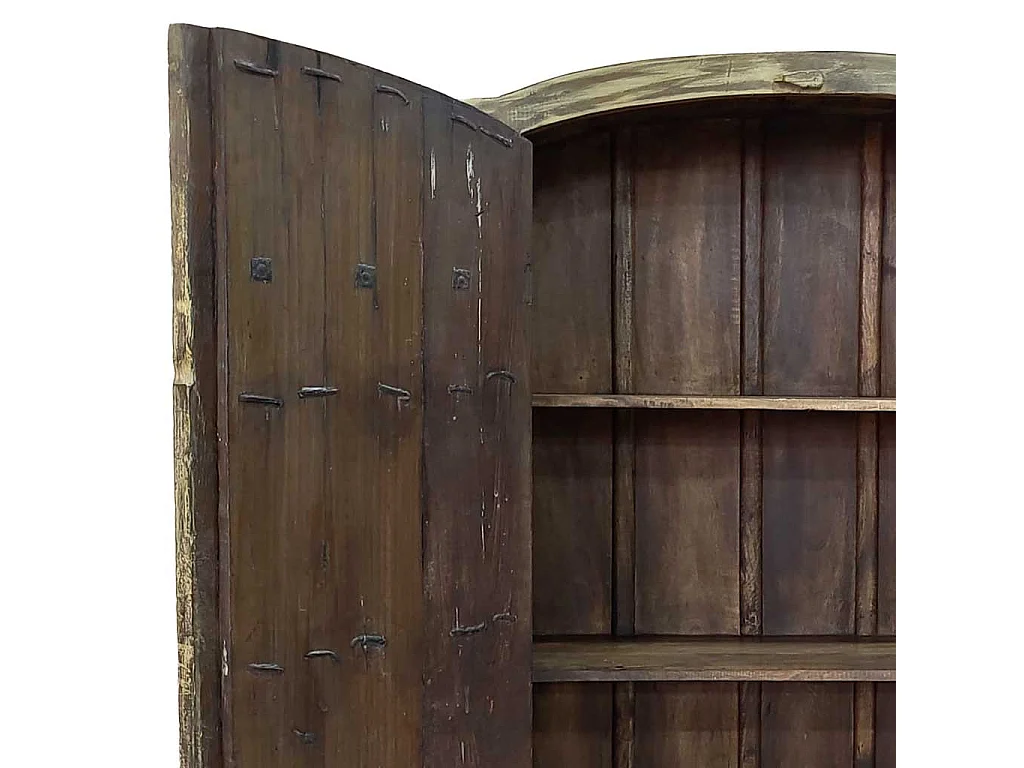 Armoire en bois faite à la main 90-100 x 37 x 170-195 cm (hauteur)