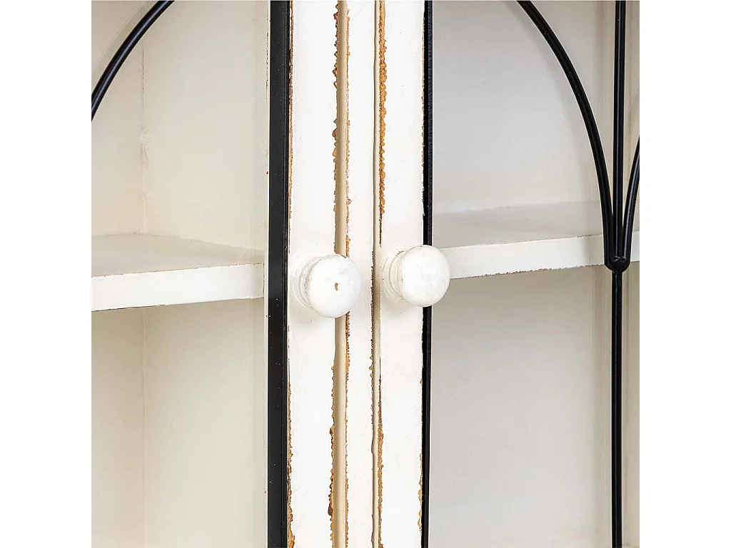 Estantería de madera beige 69x18x50,5h cm