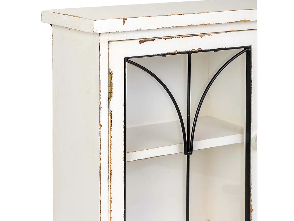 Scaffale in legno beige 69x18x50,5h cm