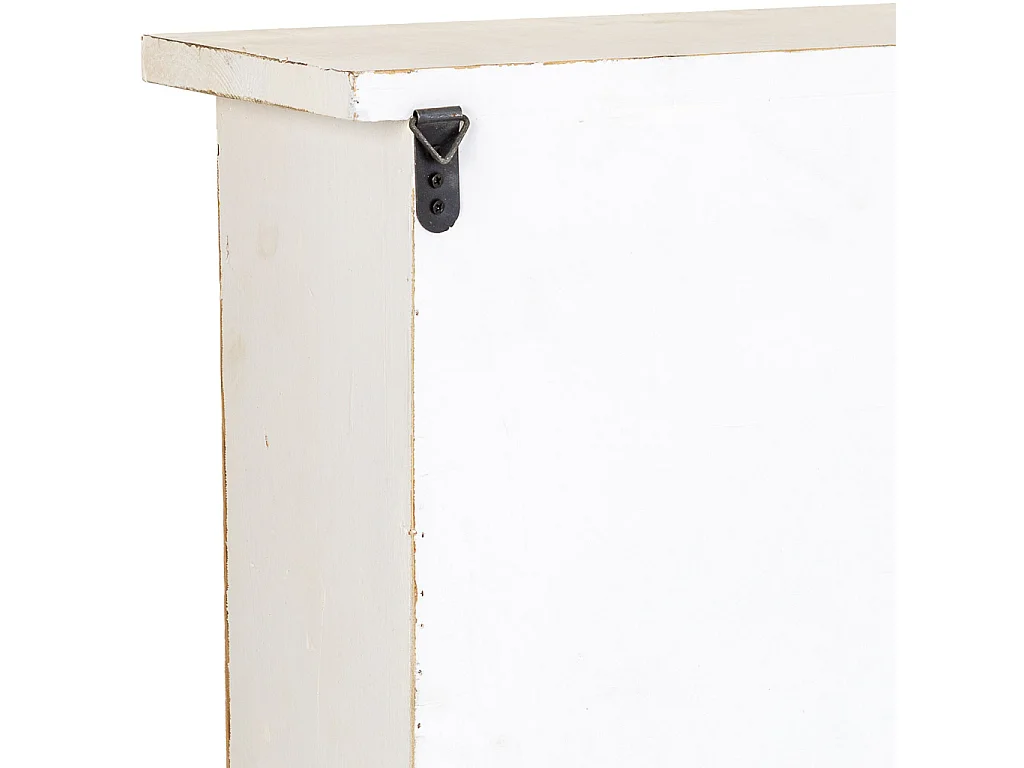 Scaffale in legno beige 69x18x50,5h cm