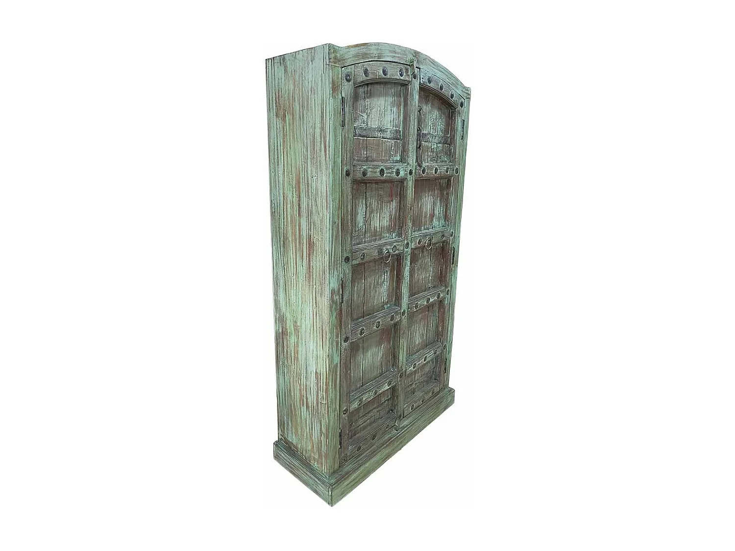 Armoire en bois faite à la main 90-100 x 37 x 170-195 cm (hauteur)