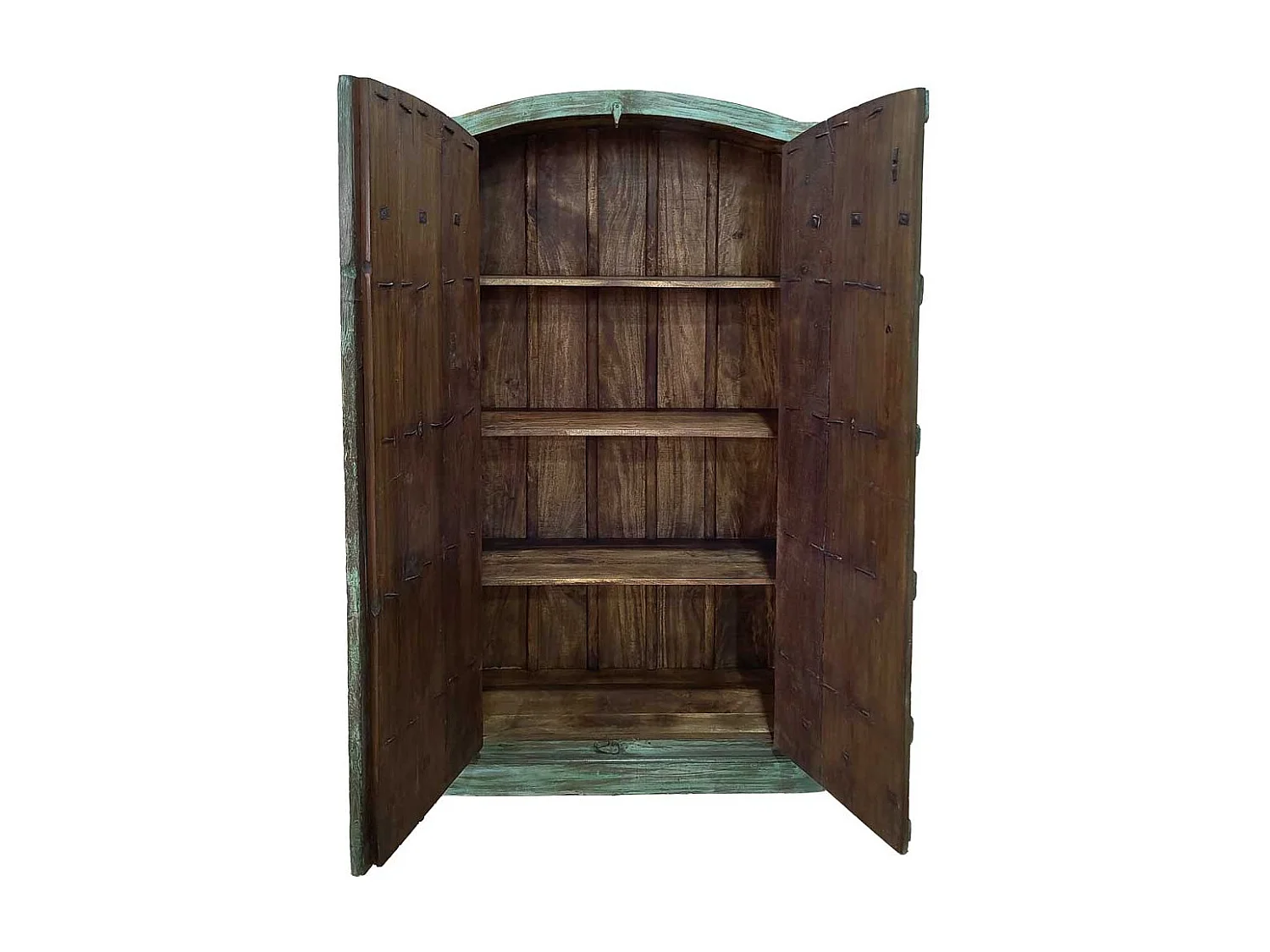 Armoire en bois faite à la main 90-100 x 37 x 170-195 cm (hauteur)