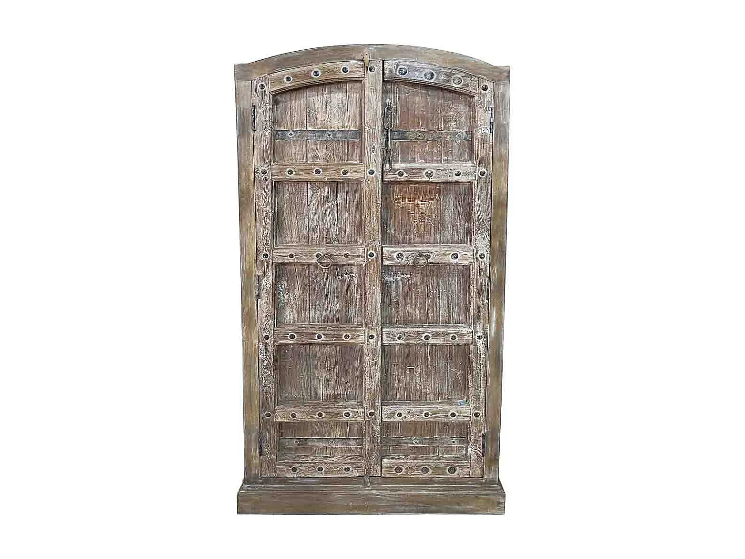 Armoire en bois faite à la main 90-100 x 37 x 170-195 cm (hauteur)