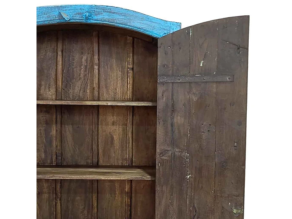 Armario de madera artesanal 90-100x37x170-195h cm