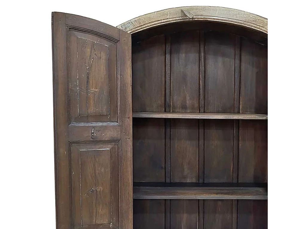 Armoire en bois faite à la main 90-100 x 37 x 170-195 cm (hauteur)